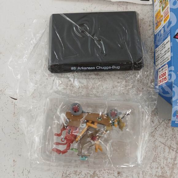 Konami Wacky Races Vol.2 Arkansas Chugga-Bug #8 Figure w/ Box Japan 2000s - Picture 2 of 11